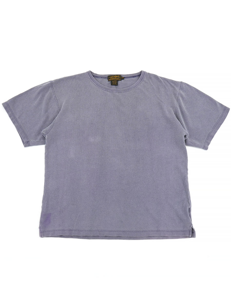 80'S EDDIE BAUER 100%COTTON PIQUE T SHIRT (SIZE. MEDIUM) MADE IN CANADA