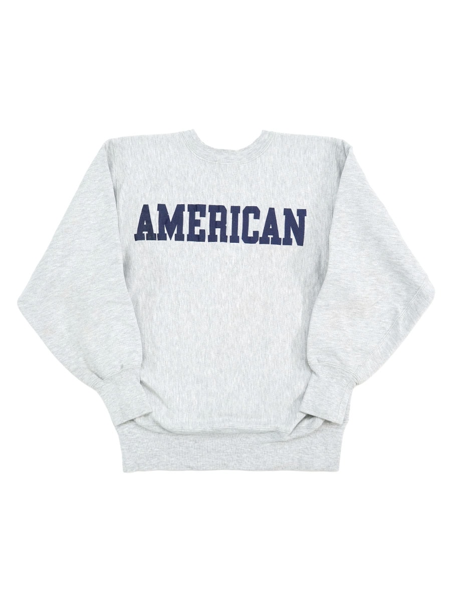 90'S CHAMPION REVERSE WEAVE CREW ''AMERICAN'' (SIZE.LARGE) MADE IN USA