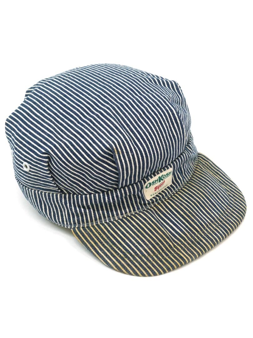 60'S OSH KOSH B'QOSH HICKORY STRIPE WORK CAP | NEW ITEM