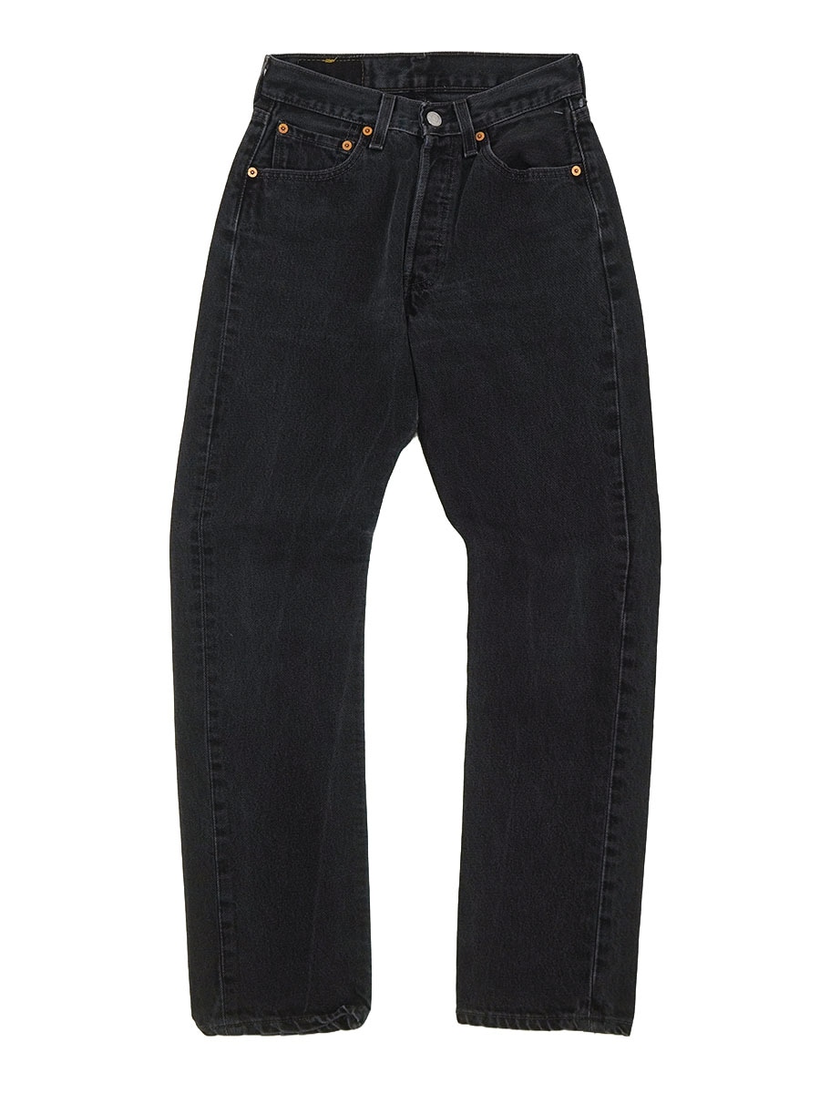 00'S LEVI'S 501 BLACK JEANS (SIZE.W27 L30) FOR WOMEN MADE IN USA