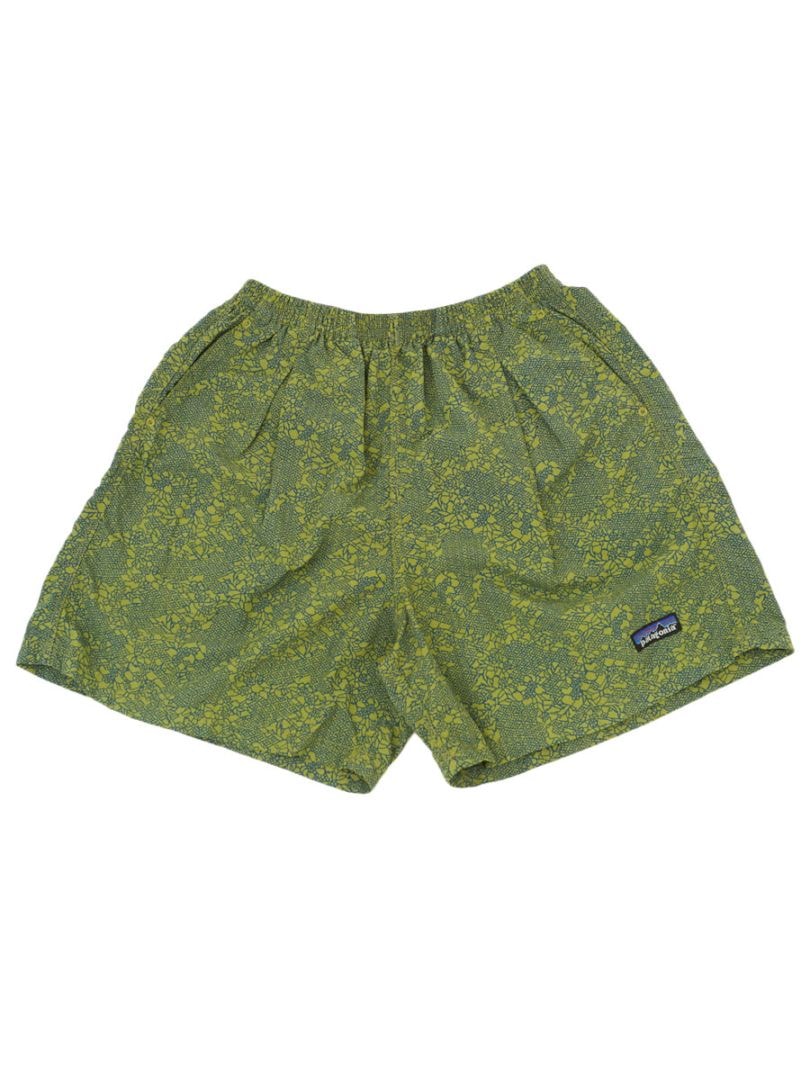 '98 PATAGONIA W'S BAGGIES LONGS GREEN (SIZE.SMALL)