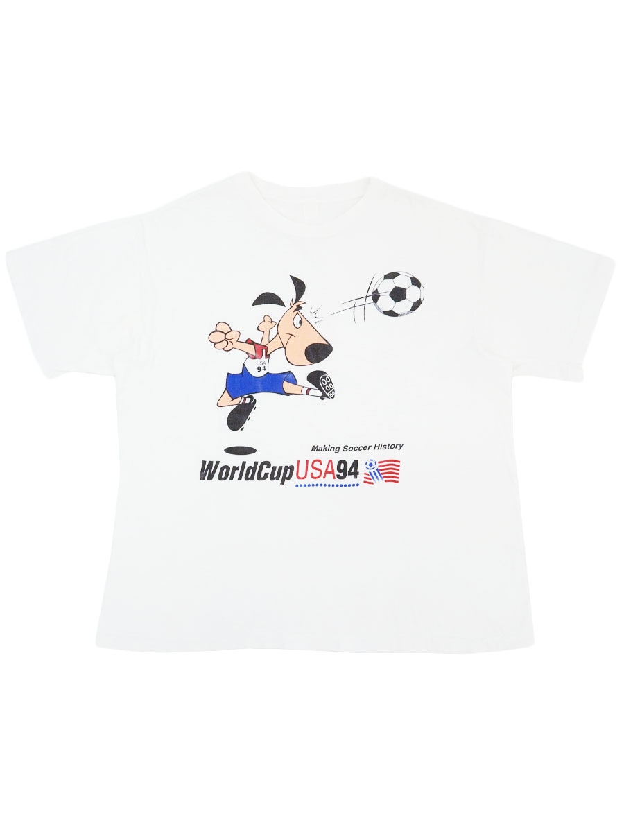 90'S ''WORLDCUP USA 94'' T SHIRT WHITE (APPROX.X LARGE)