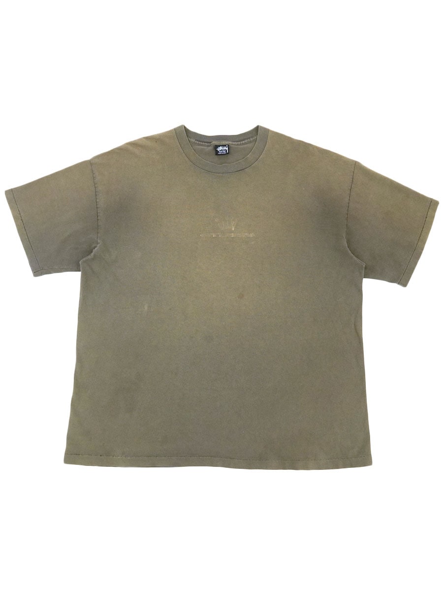 80'S STUSSY CROWN LOGO T SHIRT (SIZE.XX LARGE) MADE IN USA