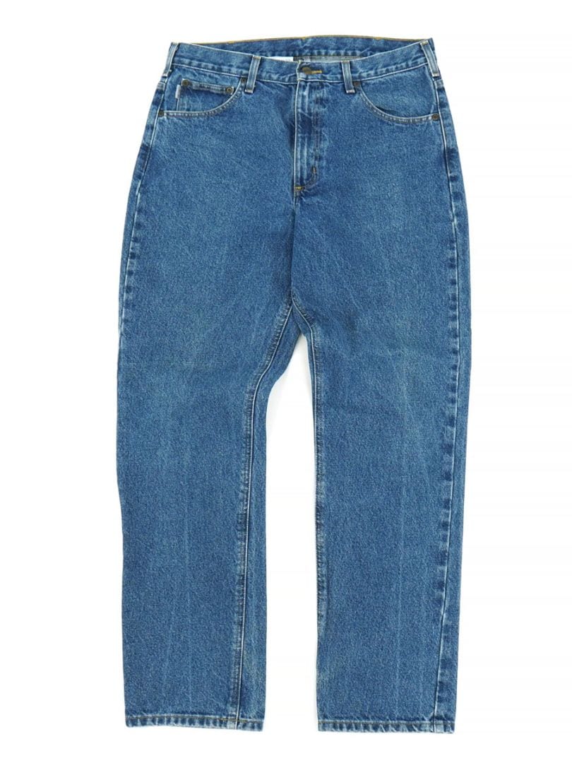 CARHARTT 5-POCKETT DENIM PANTS (SIZE. W35 L32) MADE IN MEXICO