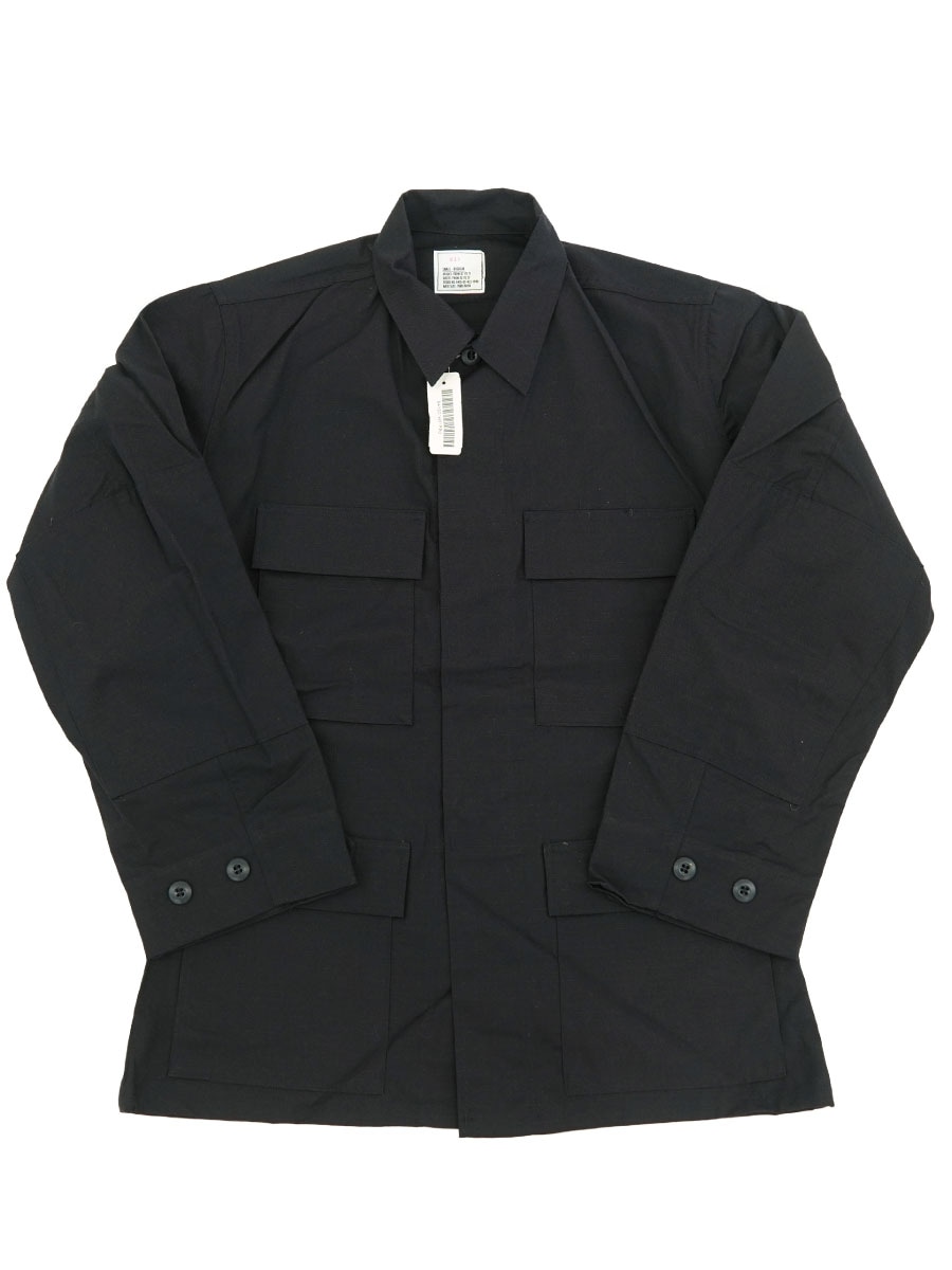 '97 US COAT HOTWEATHER BLACK 357 BDU JACKET (SIZE. SMALL REG) NOS