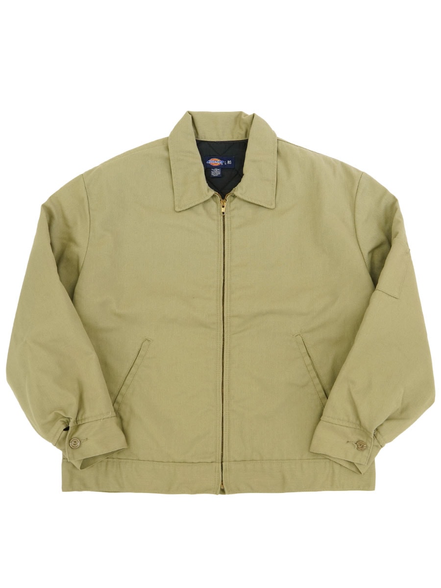 DICKIES WORK JACKET BEIGE (SIZE. LARGE-RG) MADE IN MEXICO | NEW