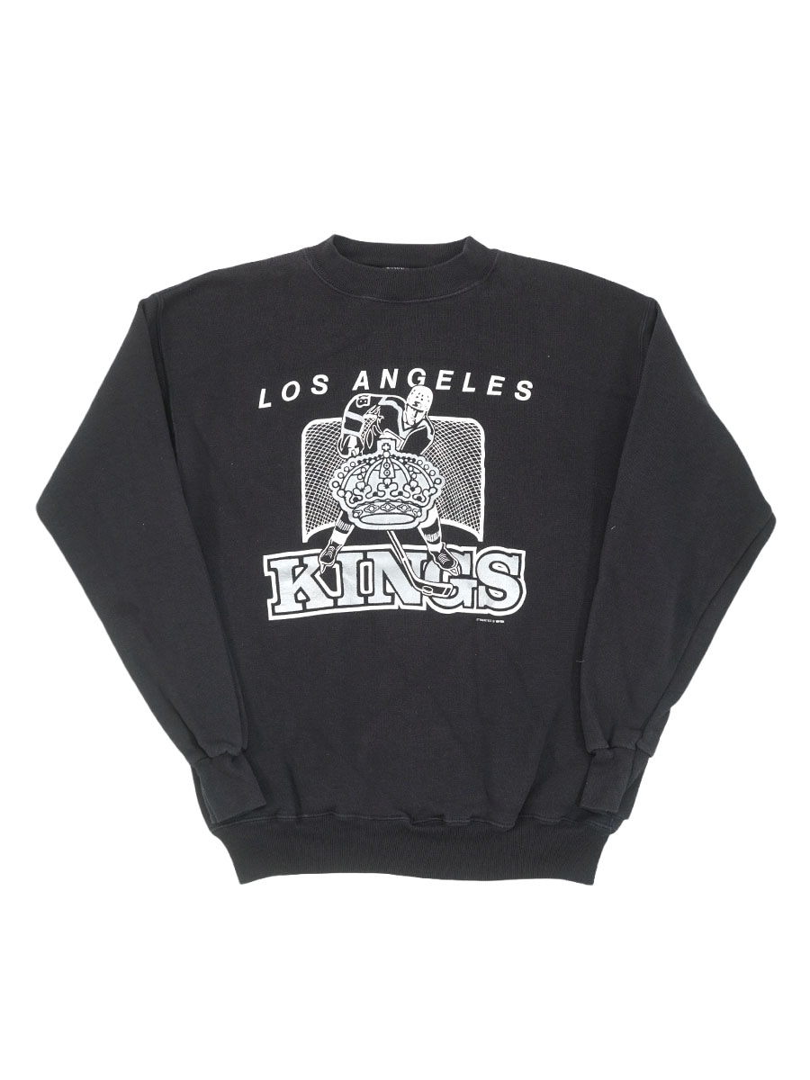 80'S STARTER ''LOS ANGELES KINGS'' PRINT SWEAT SHIRT (SIZE.LARGE) MADE IN USA