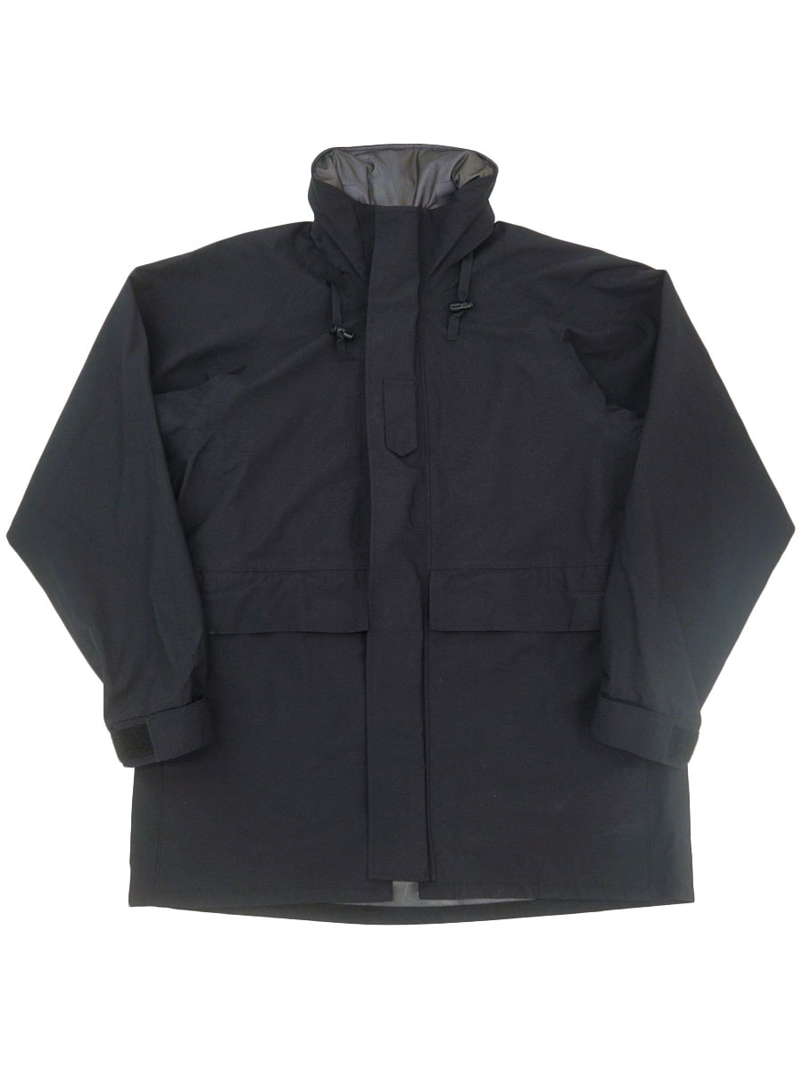 米軍実物　COLD WEATHER PARKA US NAVY GORE-TEX 18 U.S.NAVY GORE-TEX COLD WEATHER PARKA BLACK (SIZE.MEDIUM-LONG