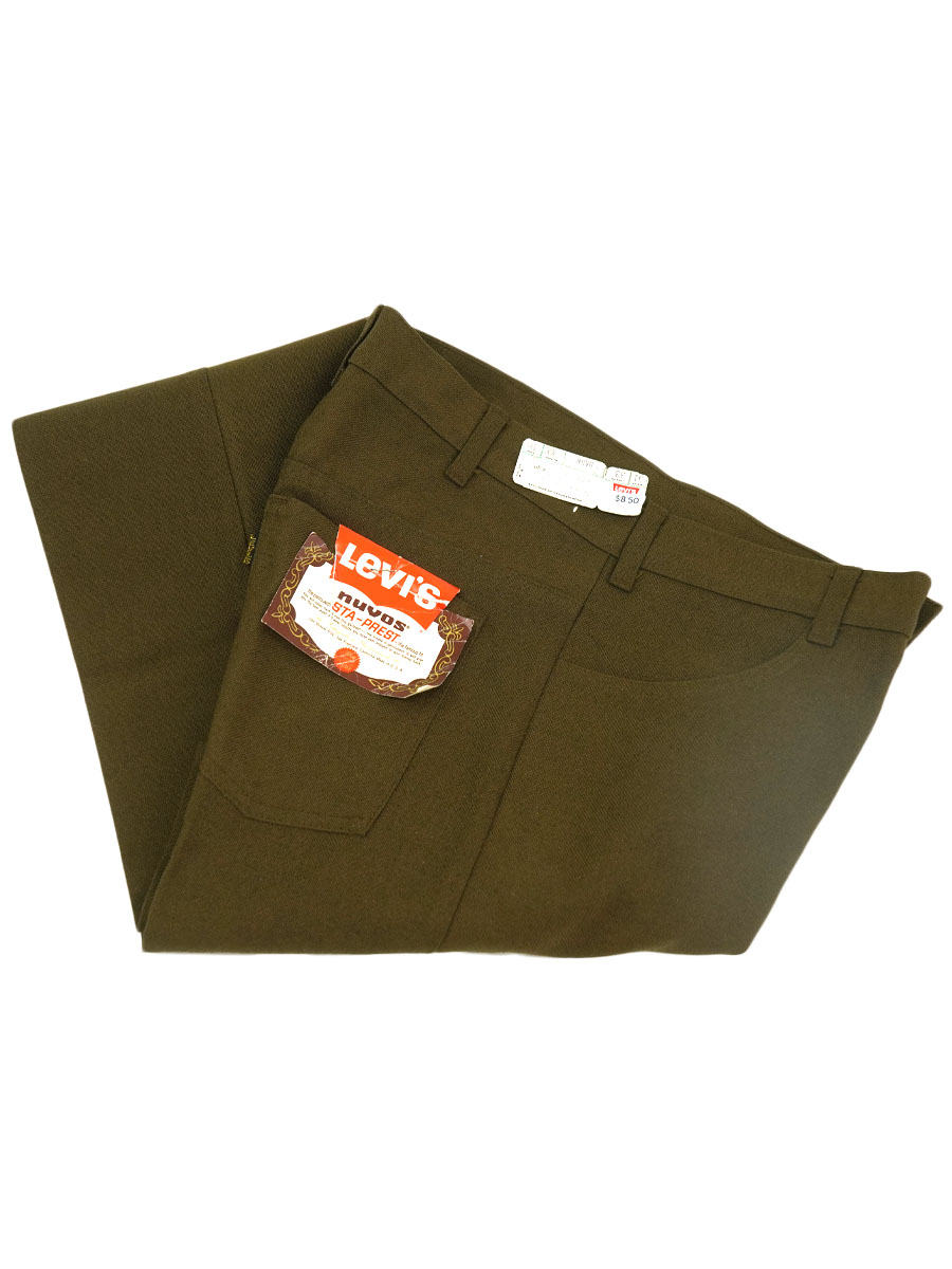 70'S LEVI'S NUVOS STA-PREST 645-4426 BIG E (SIZE.W31 L33) | すべて