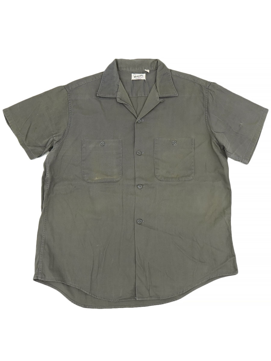 トップス WASHINGTON DEE CEE 60'S WASHINGTON DEE CEE S/S WORK SHIRT (SIZE. LARGE) | NEW ITEM