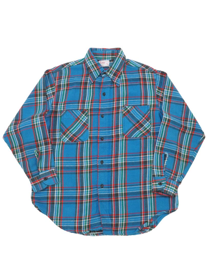 トップス 70's BIGMAC flannnel shirt XL 70'S BIGMAC PLAID FLANNEL SHIRT (SIZE. LARGE) | NEW ITEM