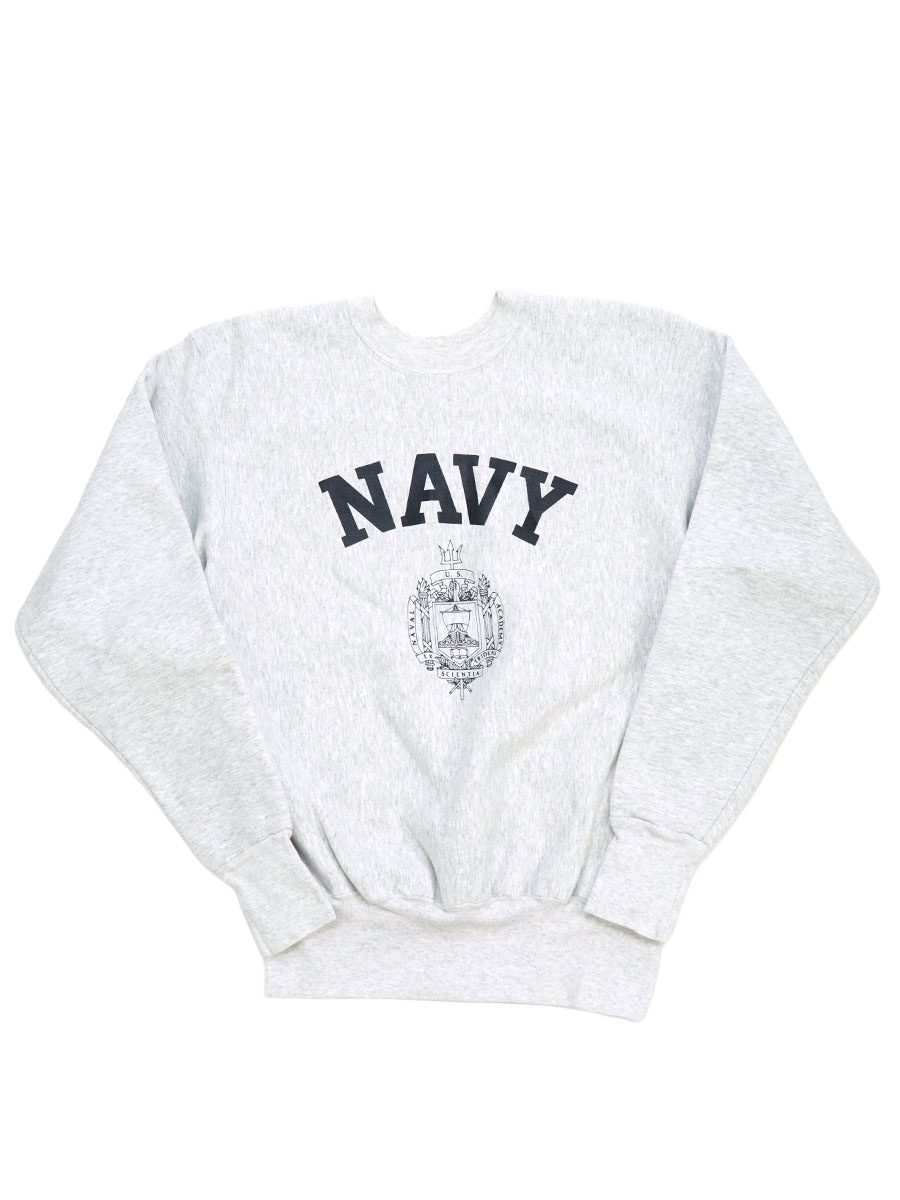 90's U.S.NAVAL ACADEMY STORE ''NAVY'' RWタイプ スウェット 表記(L) USA製