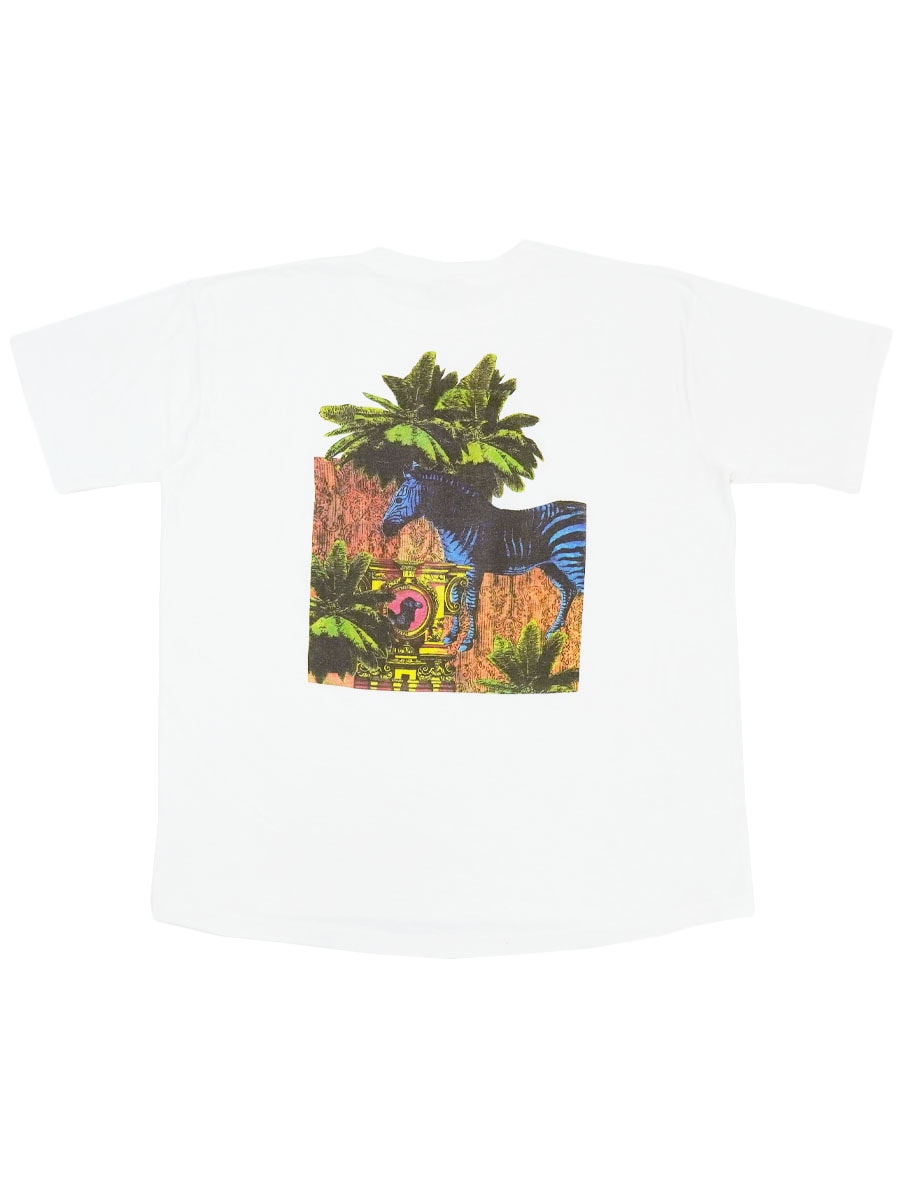 90'S BANANA REPUBLIC ''ZEBRA'' POCKET T SHIRT POCKET (APPROX.X