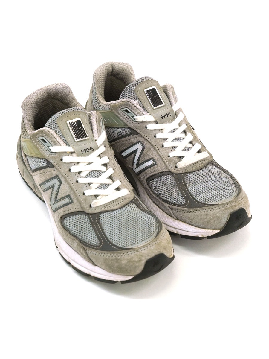 NEW BALANCE 990V5 GRAY (SIZE.WOMEN'S 9 B) MADE IN USA | NEW ITEM