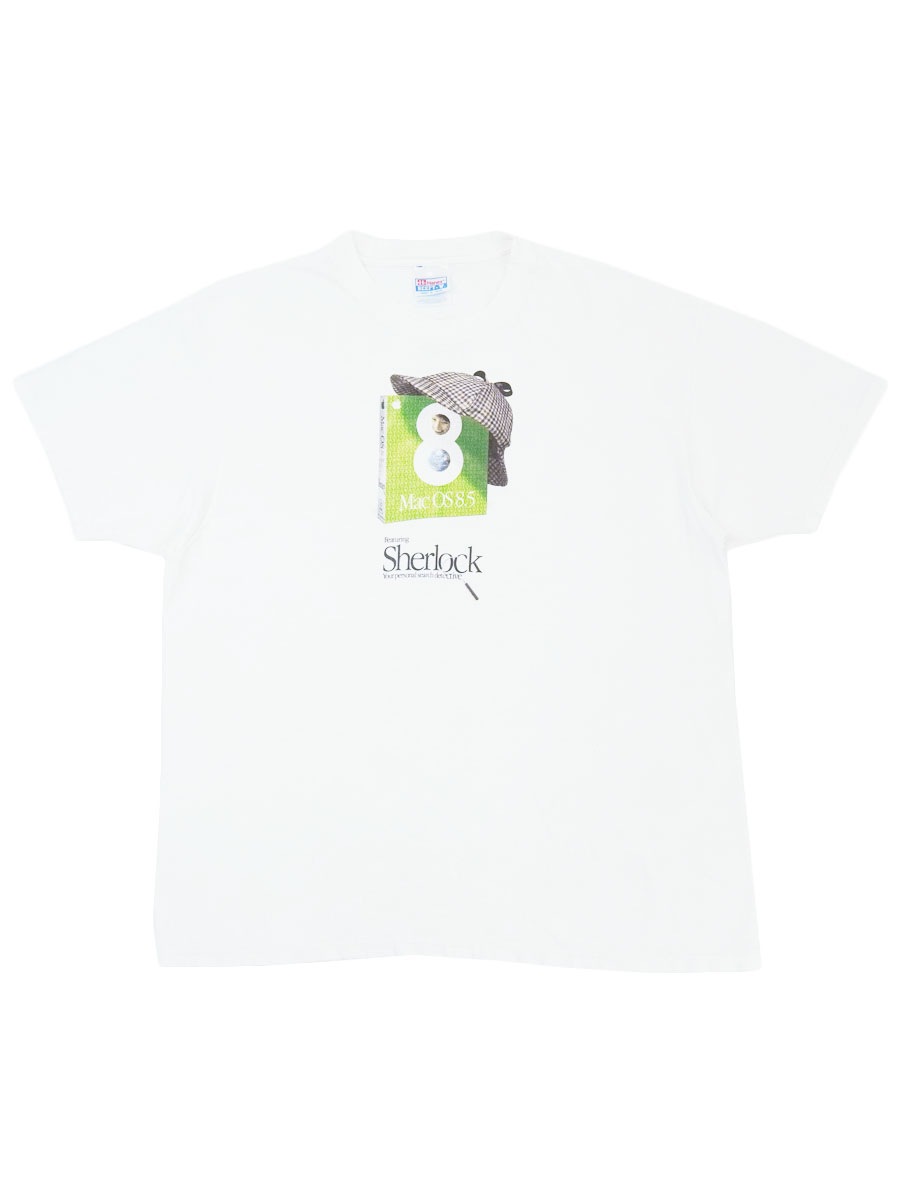 90'S HANES APPLE ''MAC OS 8.5'' T SHIRT WHITE (SIZE.X LARGE
