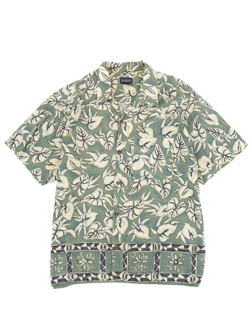 01 PATAGONIA ORGANIC COTTON AC SHIRT TONGA BORDER (SIZE.X LARGE