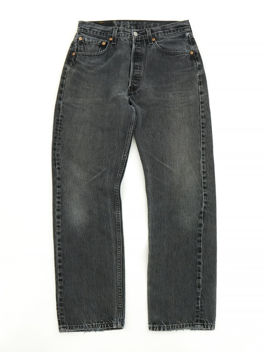 90'S LEVI'S 501 BLACK JEANS (SIZE. W31 L30) MADE IN USA | NEW ITEM