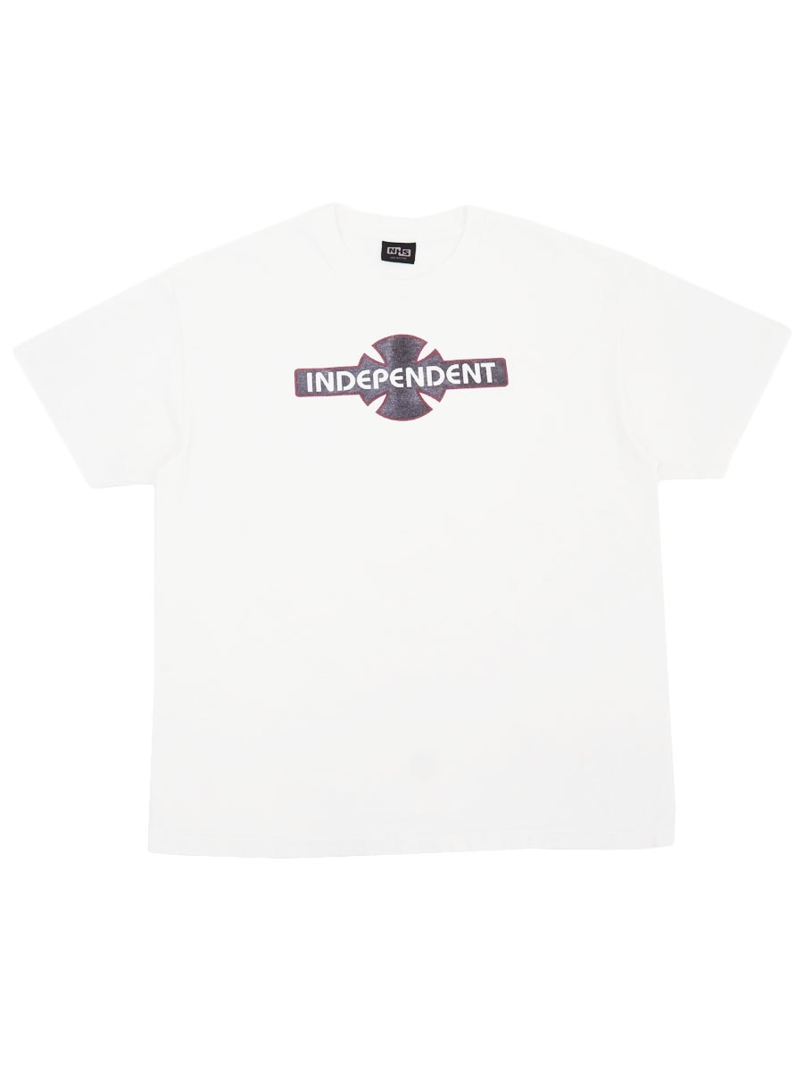 エロT Tシャツ INDEPENDENT NHS 激レア INDEPENDENT】インディペンデント アイアンクロスロゴプリント NHSタグ トップス