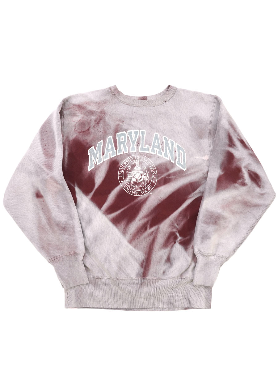 エ*ス様 Champion Reverse Weave MARYLAND トレー 90'S CHAMPION REVERSE WEAVE ''MARYLAND'' (SIZE.X LARGE) MADE IN