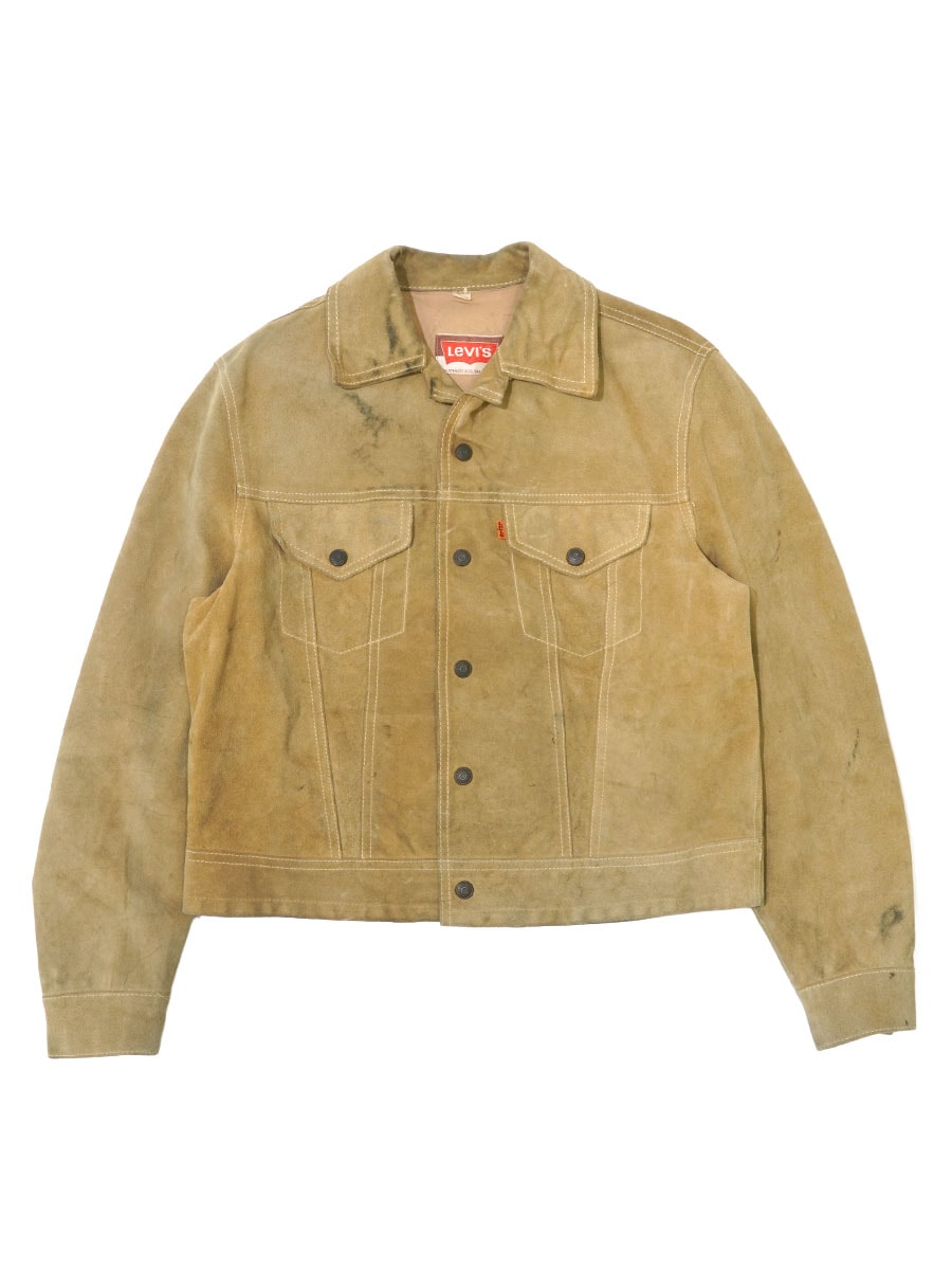 jacket suède USAvintage Levi’s 1970s 70s Gem - levi's jacket suede ジャケット・アウター