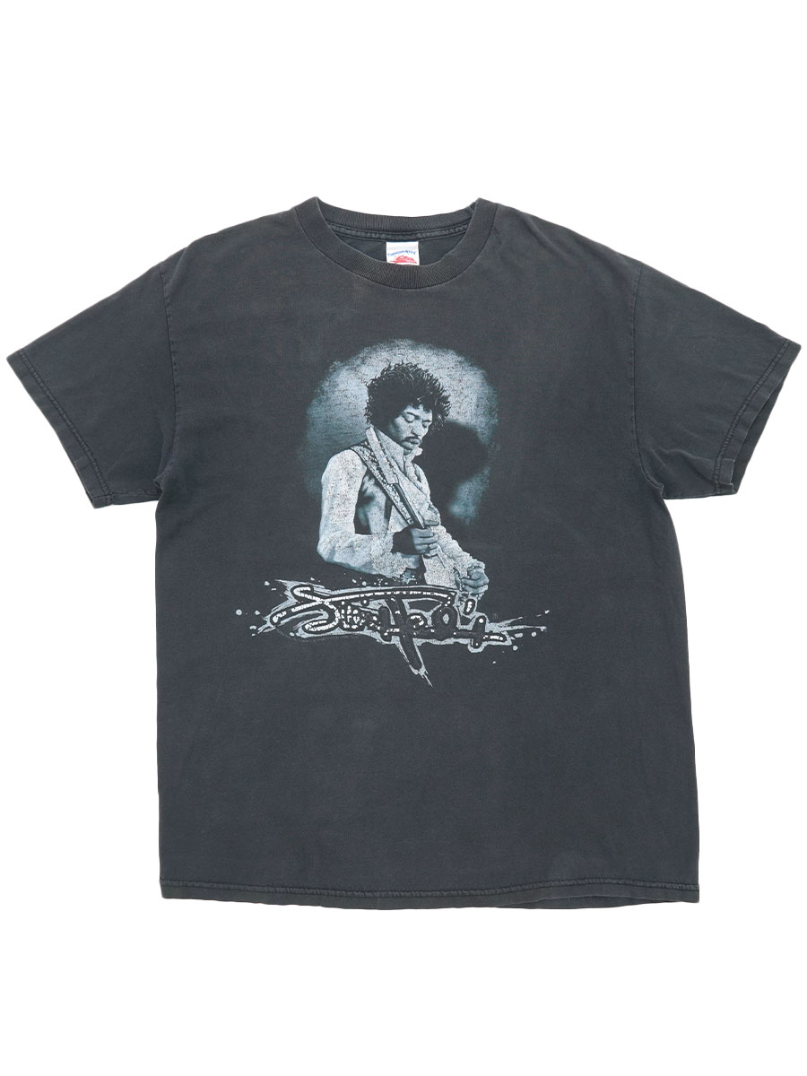90'S TENNESSEE RIVER ''JIMI HENDRIX'' T SHIRT BLACK (SIZE.LARGE