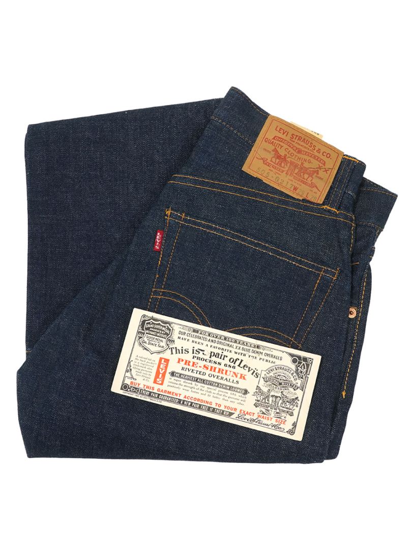60'S LEVI'S 505 BIG E S-TYPE BIG E WAIST SINGLE STITCH SELVEDGE