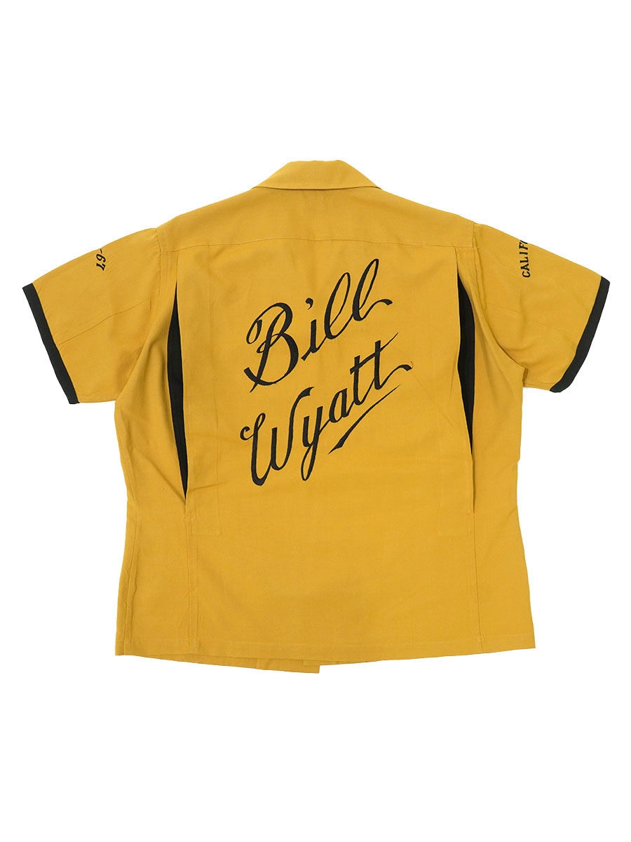 60'S DUCK ''BILL WYATT CALIFORNIA 1965-67'' SOUVENIR BOWLING SHIRT