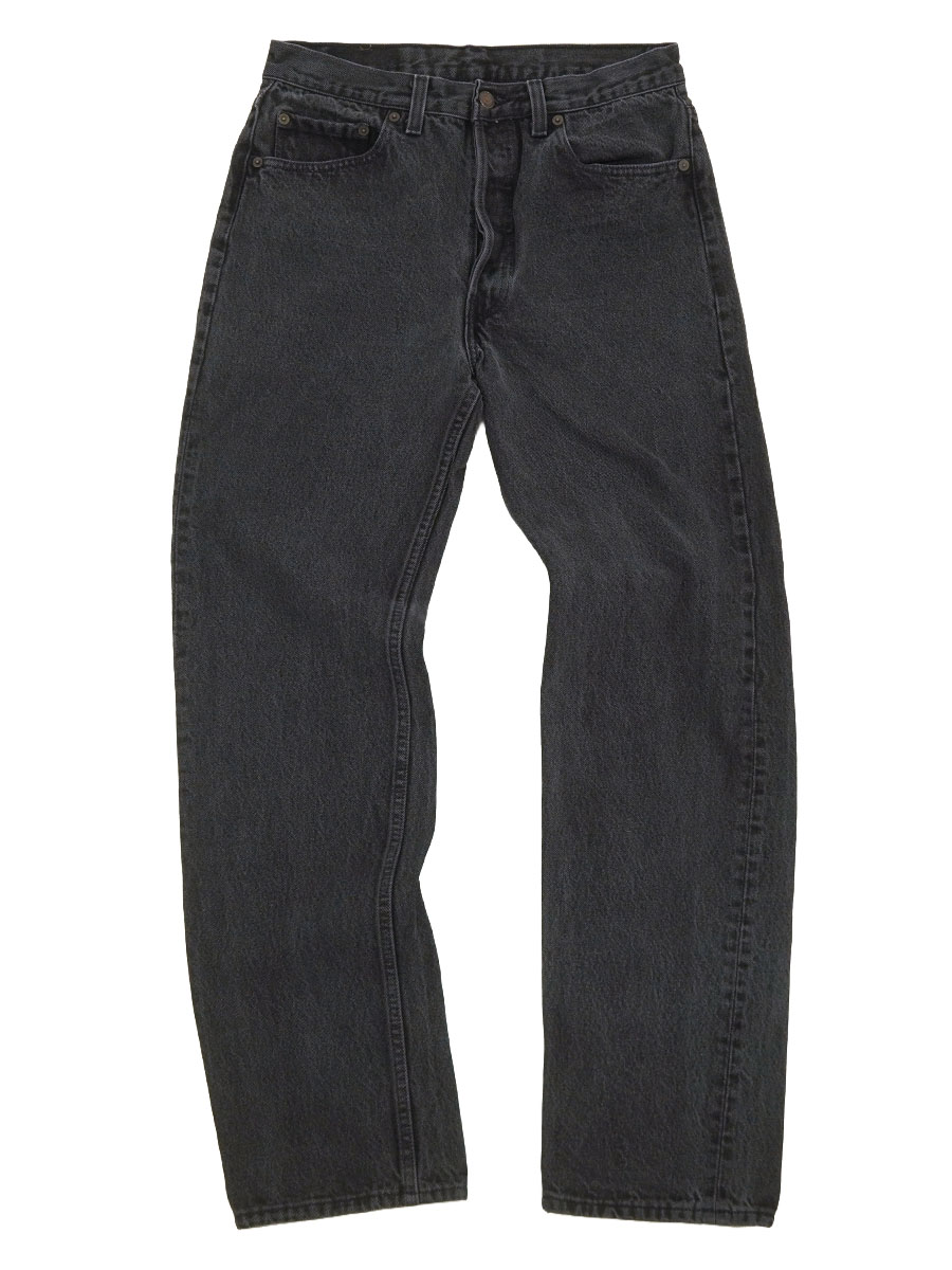 90'S LEVI'S 501 BLACK JEANS (SIZE.W32 L32) MADE IN USA | NEW ITEM