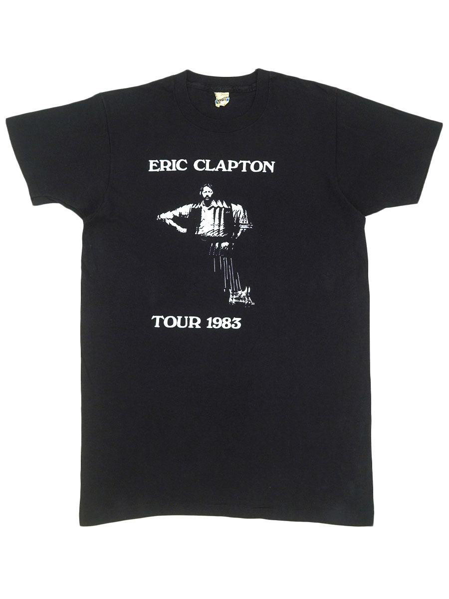 80'S SCREEN STARS ERIC CLAPTON ''AMERICAN TOUR 1983'' T SHIRT
