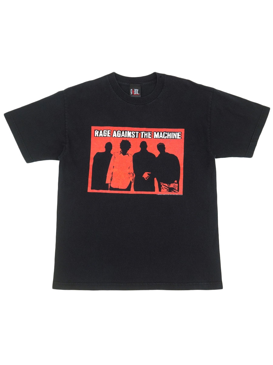 90'S GIANT ''RAGE AGAINST THE MACHINE'' T SHIRT BLACK (SIZE.LARGE