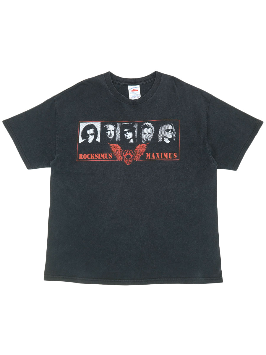 00'S TENNESSEE RIVER AEROSMITH ''ROCKSIMUS MAXIMUS'' T SHIRT BLACK (SIZE.X LARGE)