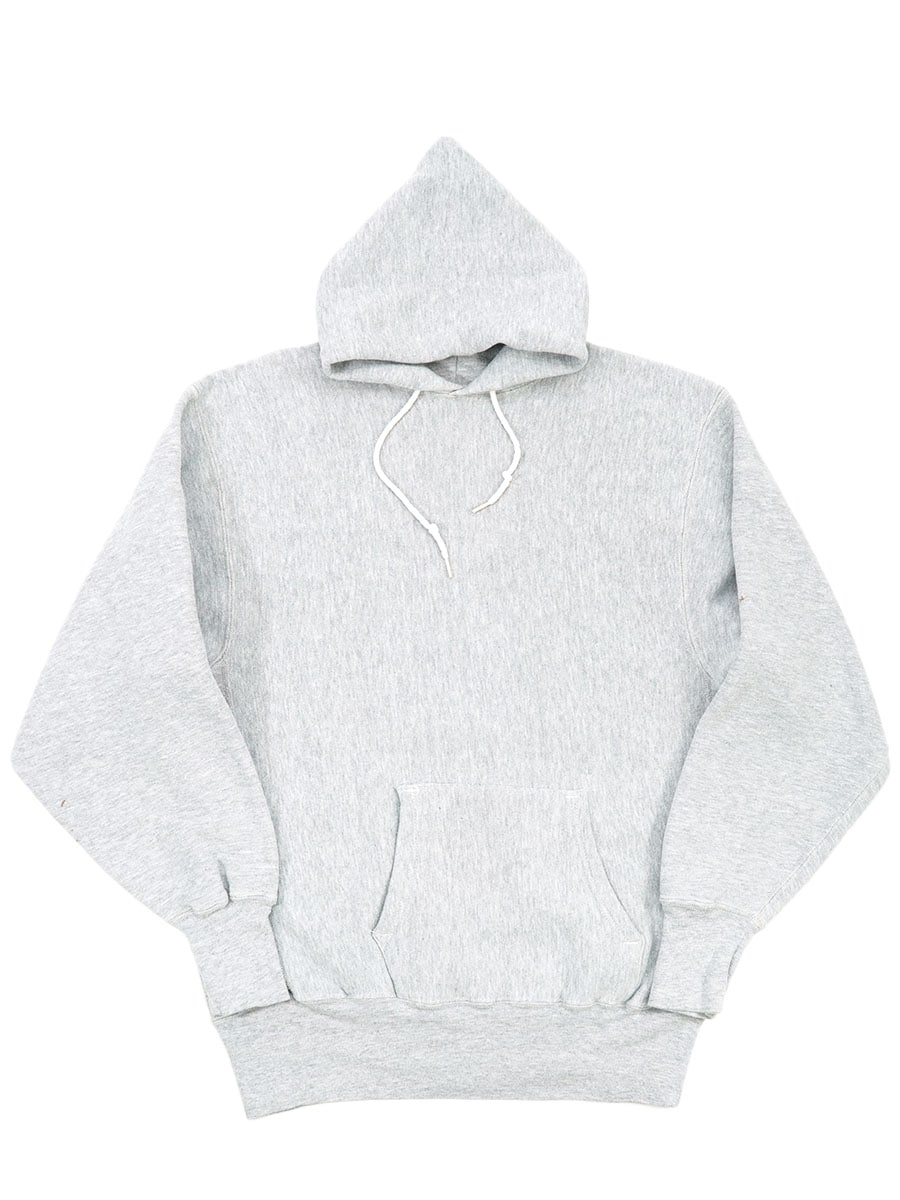 70'S CHAMPION REVERSE WEAVE HOODIE PLAIN GRAY (SIZE.X LARGE