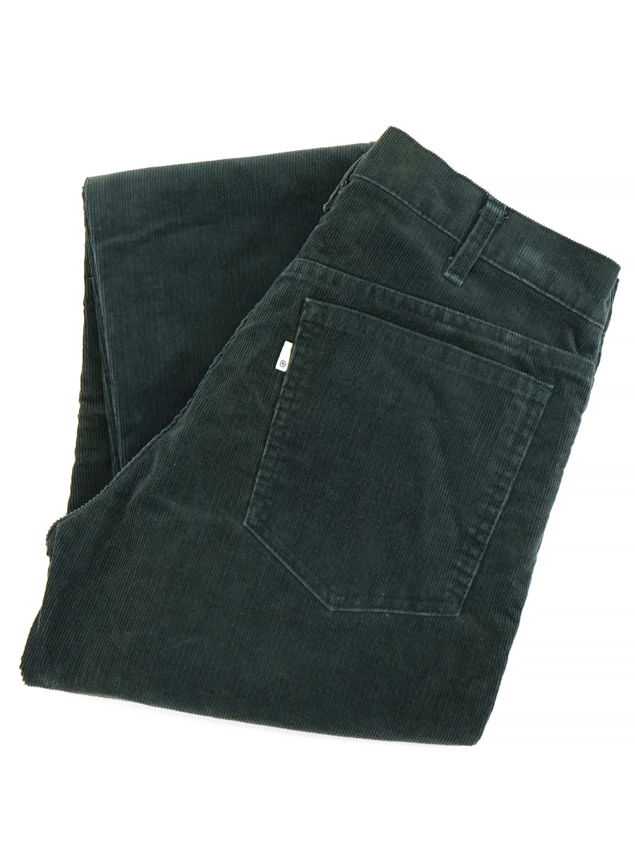 80'S LEVI'S 519 CORDUROY PANTS GREEN (SIZE. W32 L32)