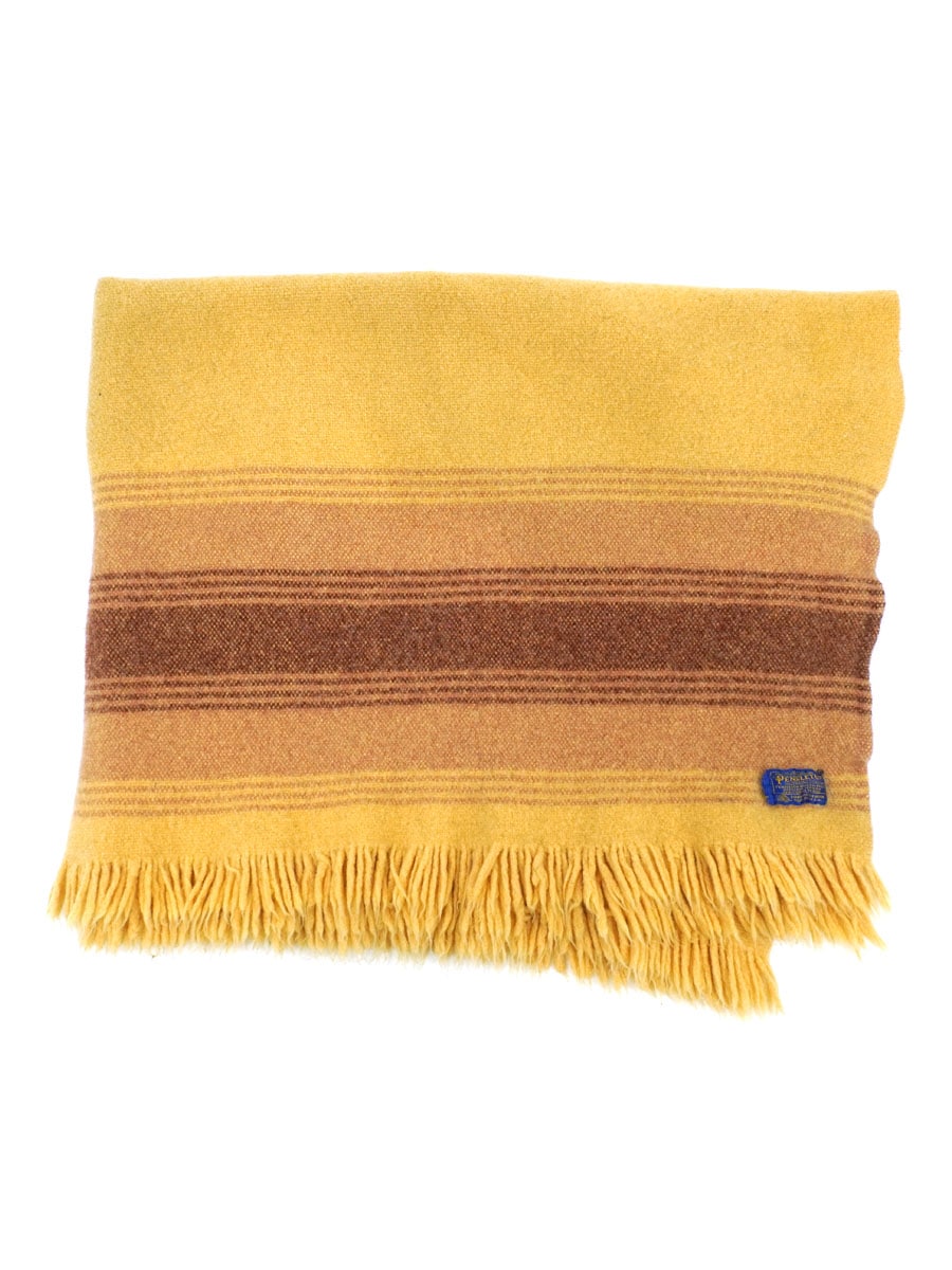 70'S PENDLETON WOOL BLANKET (APPROX.95×115)