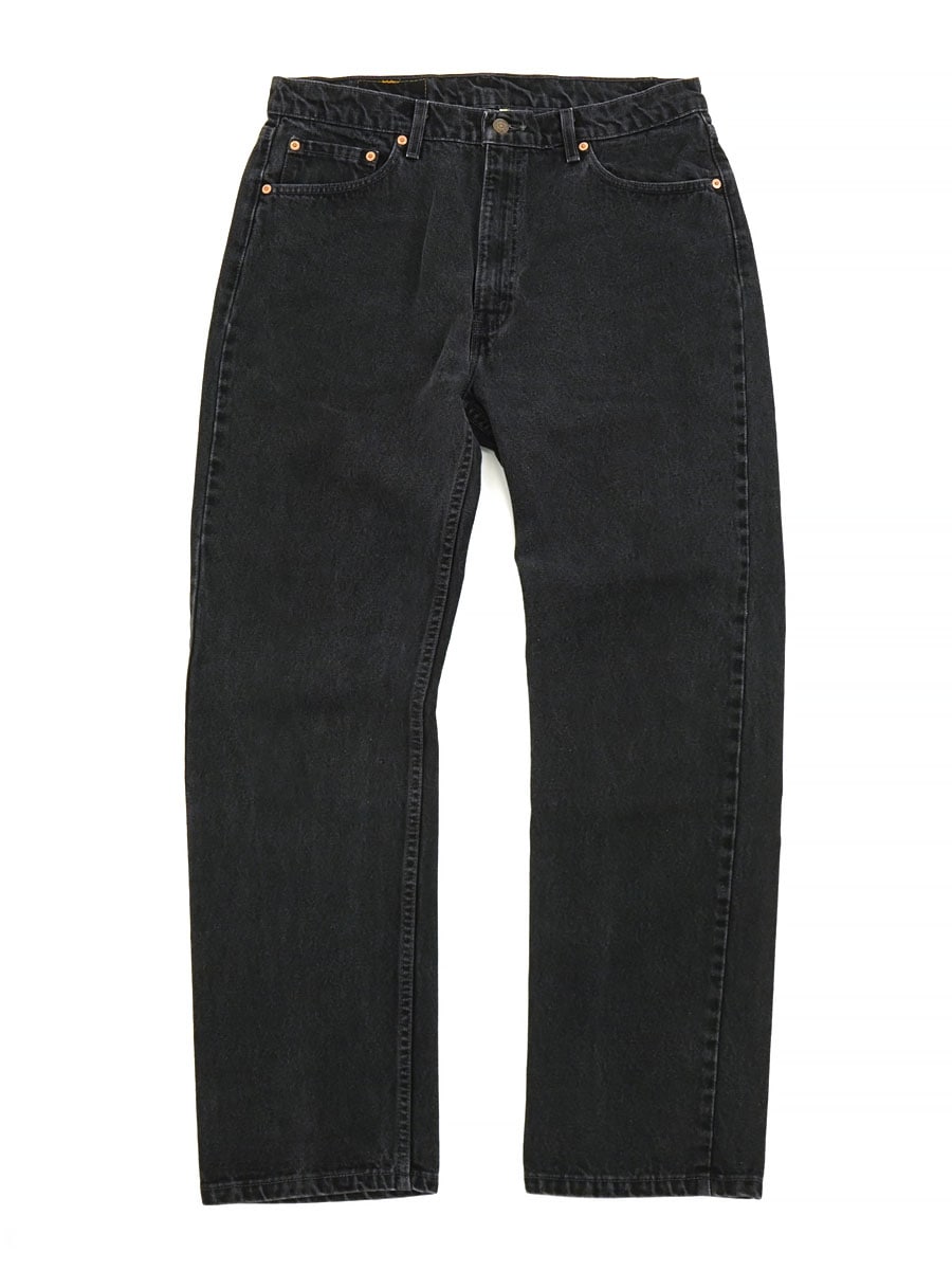 90'S LEVI'S 505 BLACK JEANS (SIZE. W36 L32) MADE IN USA | NEW ITEM
