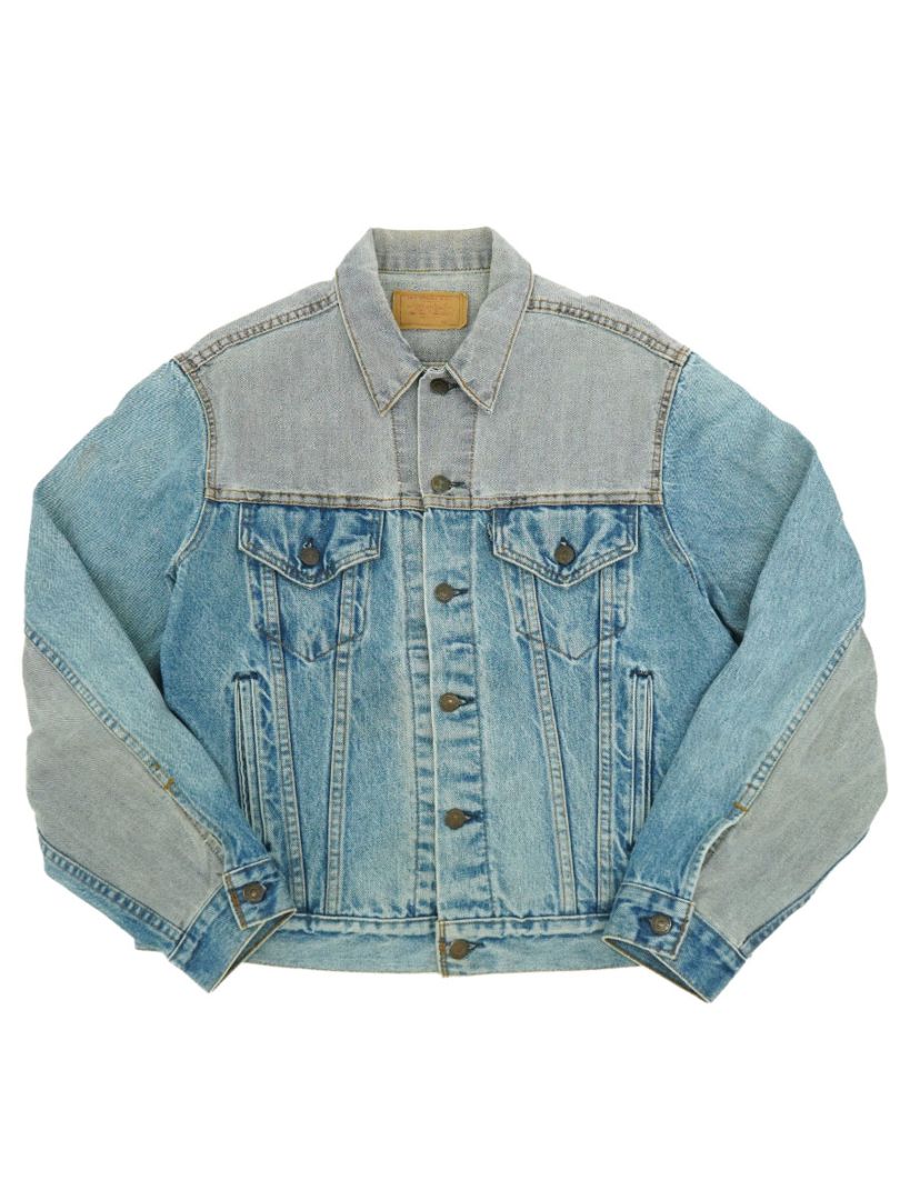 80'S LEVI'S 70506 2TONE DENIM JACKET RARE！ (APPROX.40) MADE IN USA 