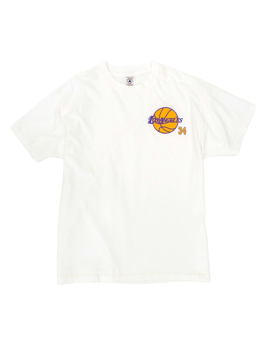 00'S DELTA ''LOS ANGELES LAKERS'' T SHIRT WHITE (SIZE.XLARGE)