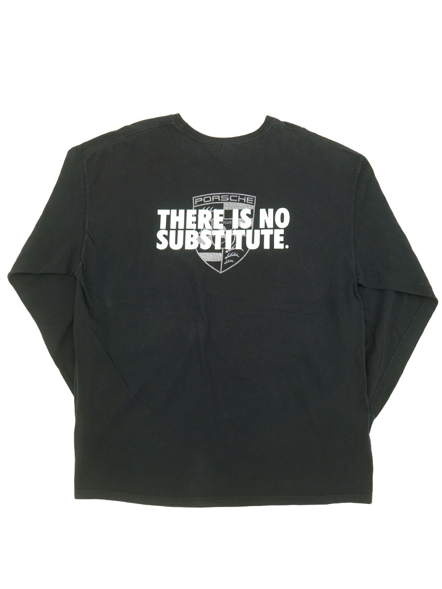 Lamp 恋人へインナーゲートフォールドTシャツ Black XL 00'S HANES ''PORSCHE THERE IS NO SUMSTITUTE'' LONG SLEEVE T SHIRT