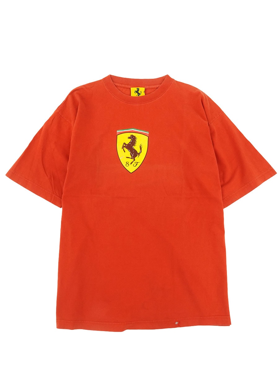 90'S NICE MAN ''FERRARI'' T SHIRT RED (APPROX.XX LARGE )