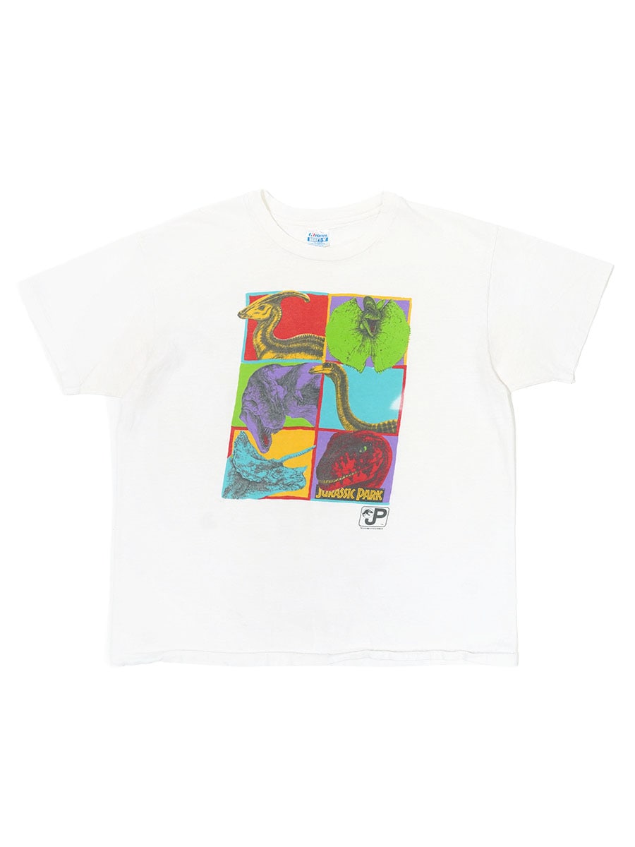 90'S HANES ''JURASSIC PARK'' T SHIRT (SIZE. KIDS X LARGE) MADE IN