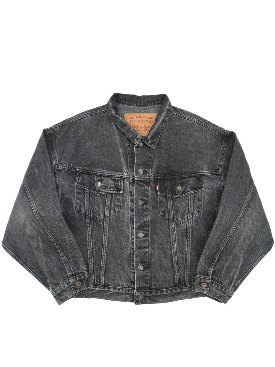 90's～ Levi's 70598 BLACK DENIM JACKET (SIZE. LARGE) | NEW ITEM