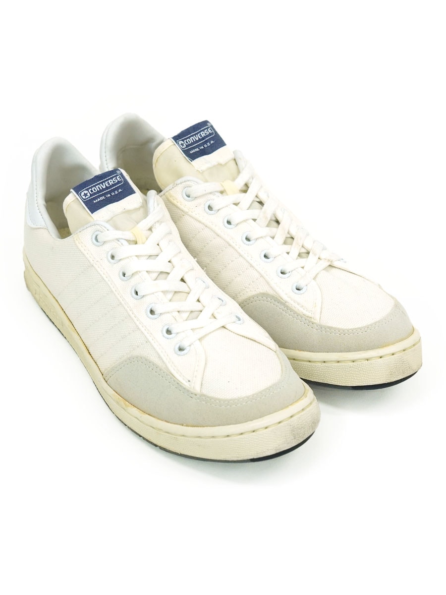 80'S CONVERSE CHRIS EVERT BARCELONA WHITE (SIZE.10) MADE IN USA LADIES