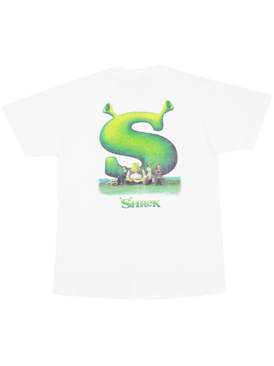 00'S FRUIT OF THE LOOM ''SHREK'' T SHIRT WHITE (SIZE.LARGE)