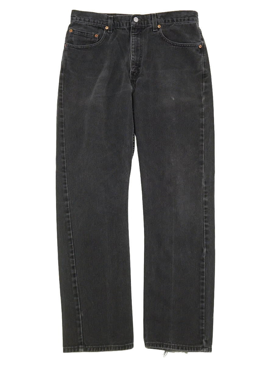00'S LEVI'S 505 BLACK JEANS (SIZE.W34 L32) MADE IN USA