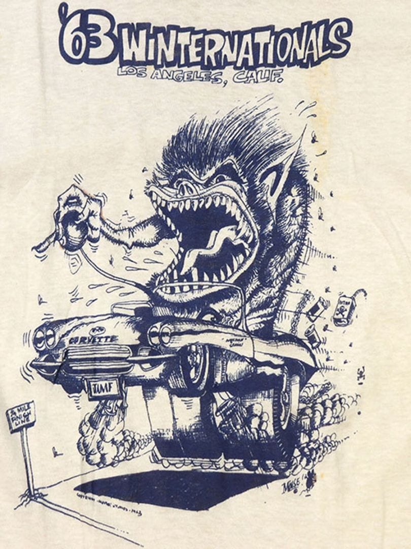 1960s DEAD STOCK , STANLEY MOUSE T-SH , Size M | NEW ITEM