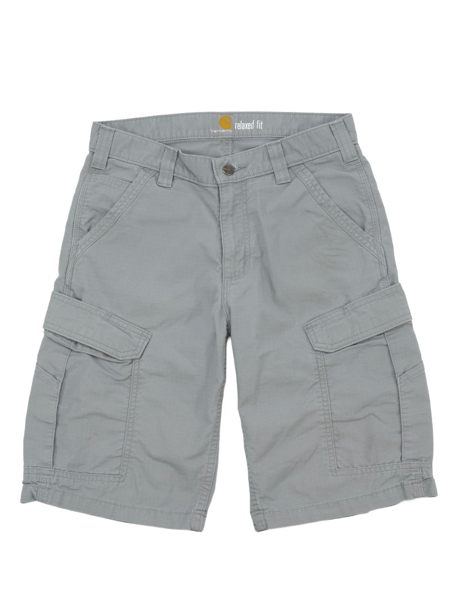 CARHARTT RELAXED FIT CARGO SHORTS LIGHT GREY (SIZE.30)