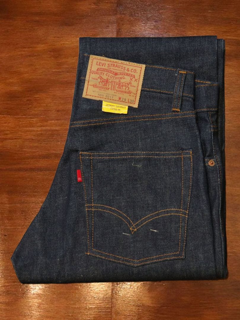 1970s DEAD STOCK Levis 505 SINGLE , Size W29 L30