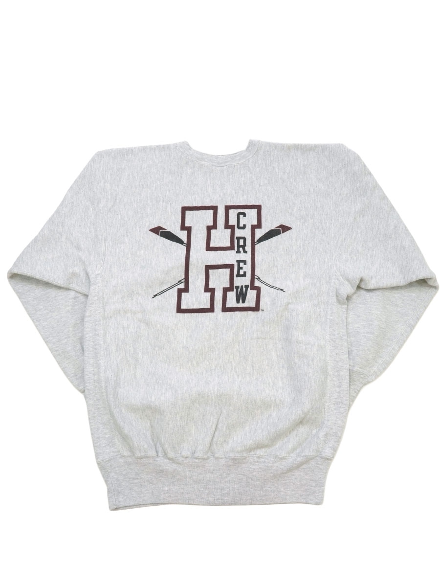 90'S CHAMPION REVERSE WEAVE ''HARVARD CREW'' GREY (SIZE.XX LARGE
