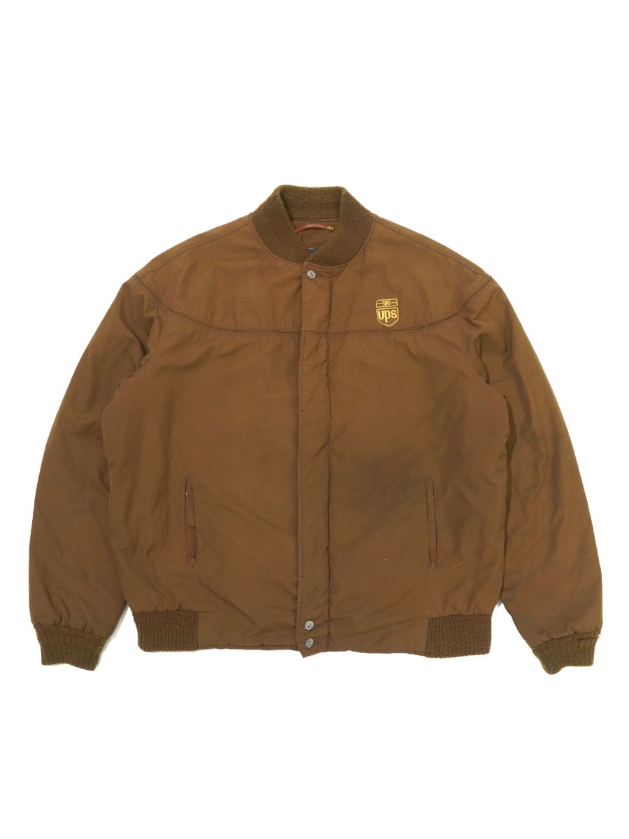 70'S～ DERBY OF SAN FRANCISCO ''UPS'' CAP SHOULDER JACKET BROWN