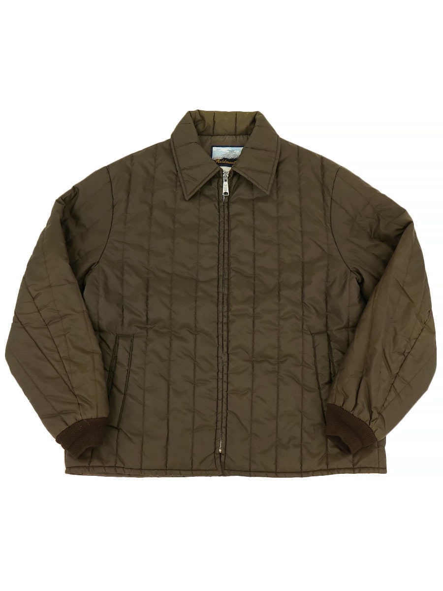 80'S FIELDMASTER QUILTING JACKET LIGHT BROWN (SIZE. X LARGE) MADE IN USA